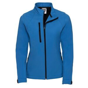 Russell Womens/Ladies Soft Shell Jacket / Azure